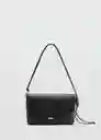 Bolso M Verdejo Chocolate Talla 99 Mujer Mango