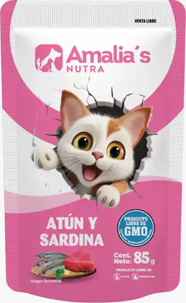 Amalias Alimento Atún y Sardina Gato