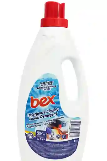 Bex Detergente Líquido Lavadora