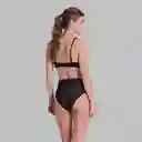 Top Tull Negro Para Mujer Macy