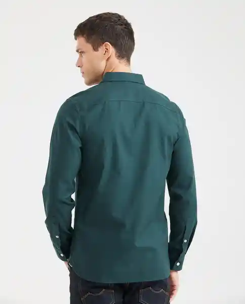 Camiseta Oxford Verde Nafta Ultra Oscuro T. M Chevignon