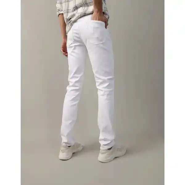 Jean Slim Hombre Blanco Talla 32 x 32 American Eagle