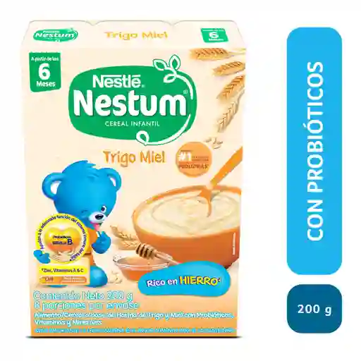 Cereal infantil NESTUM Trigo Miel x 200g