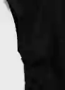 Top Bari Negro Talla L Mujer Mango