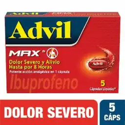 Advil Max 400 Mg Caja