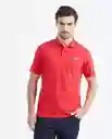 Camiseta Polo Rojo Salsa Oscuro Talla XL Chevignon