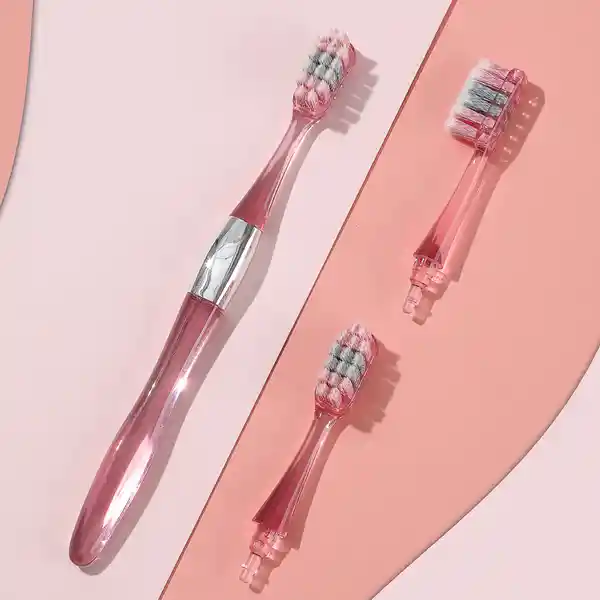Cepillo Dental Con Cabeza Reemplazable 1 Mango 3 Cabezas Miniso