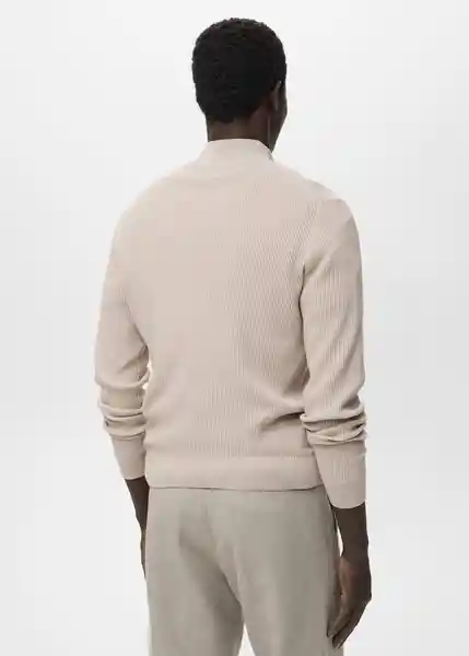 Jersey Antiguap Beige Talla L Hombre Mango