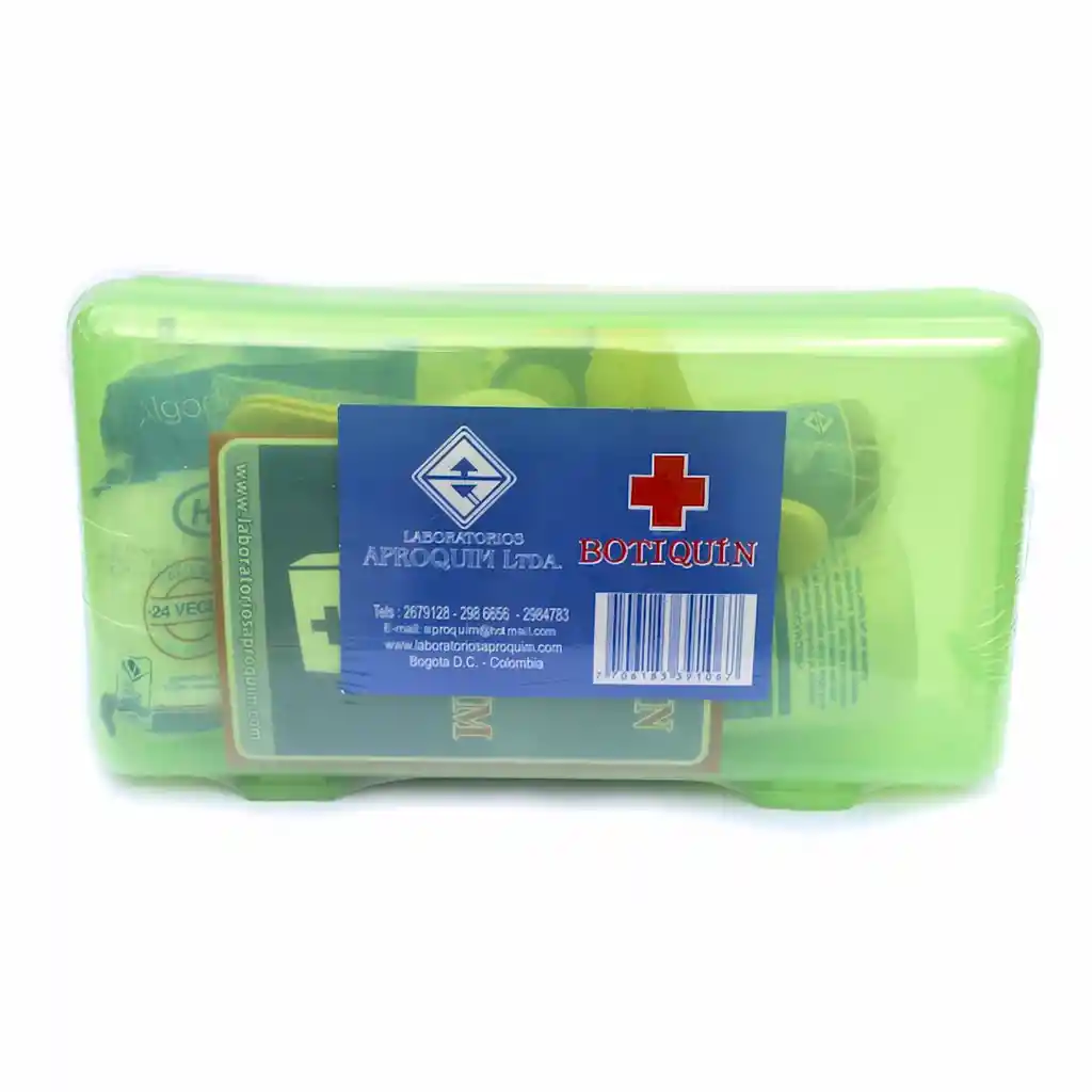 Aproquim Botiquín de Primeros Auxilios