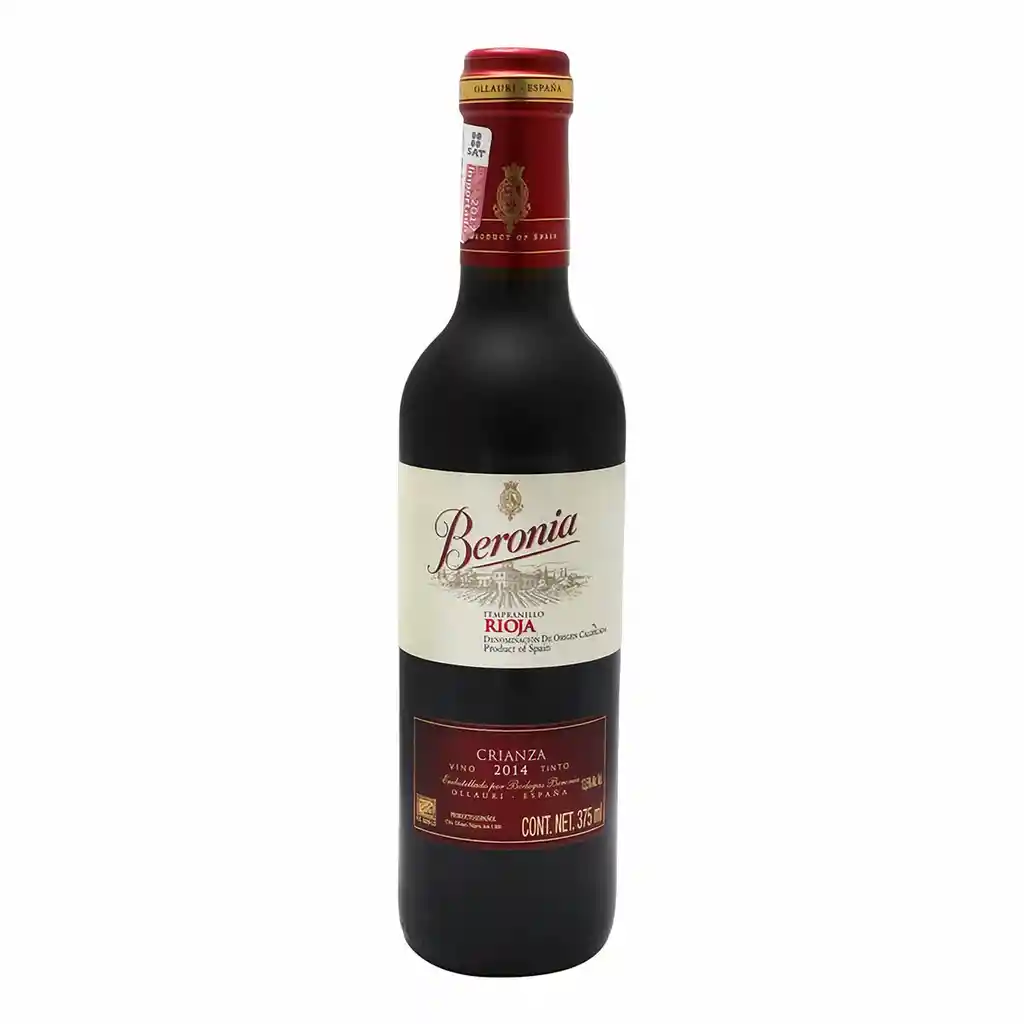 Beronia Vino Tinto Tempranillo Rioja 