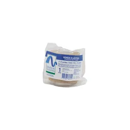 Venda Elastica Cohesiva 2"x5 Yardas Color Piel Medical Supplies