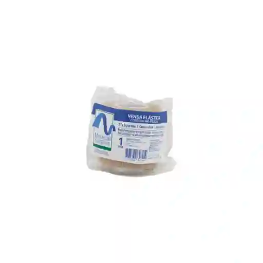 Venda Elastica Cohesiva 2"x5 Yardas Color Piel Medical Supplies