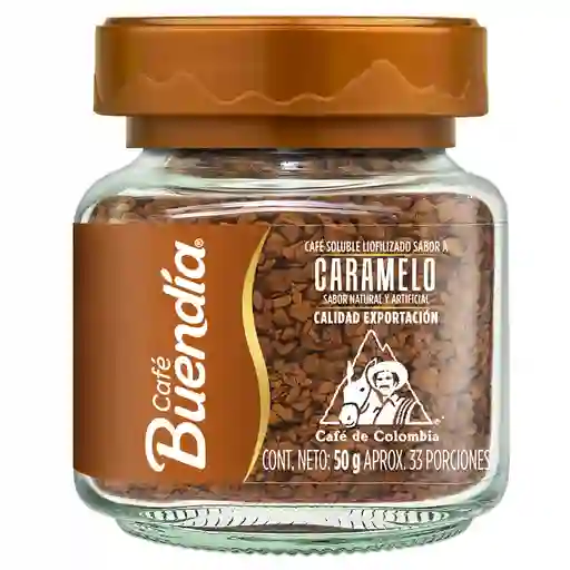 Buendia Café Soluble Liofilizado Sabor a Caramelo