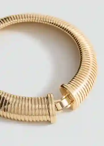 Collar Olga Oro Talla 99 Mujer Mango