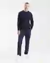 Cárdigan Tejido Comfy Azul Marino Ultraoscuro Talla M Chevignon