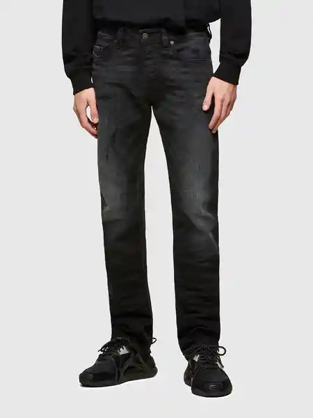 Diesel Jean Safado-X Azul Oscuro Jaspeado Talla 28