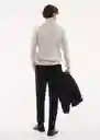 Buzo Jersey Willyt Piedra Talla XL Hombre Mango