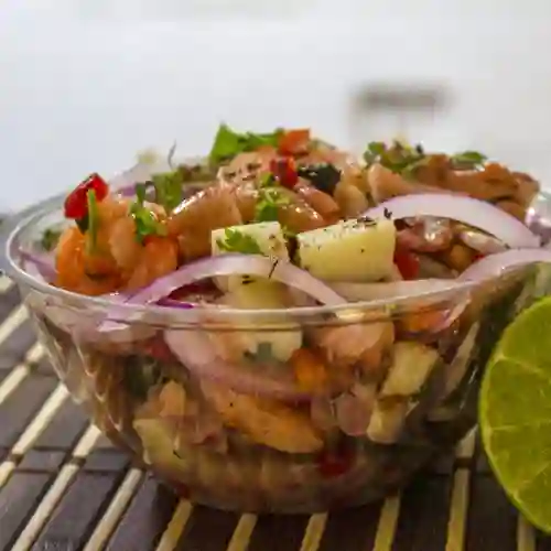 Ceviche Mixto Pulpo-Calamar 8 Oz