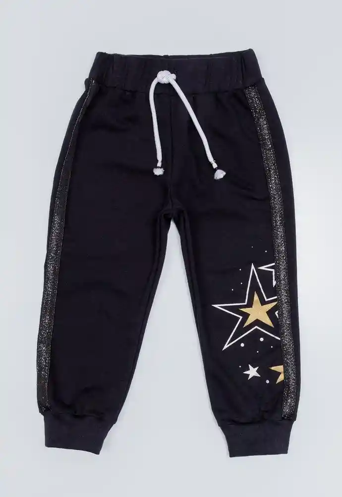 Jogger 6/9 Meses-negro