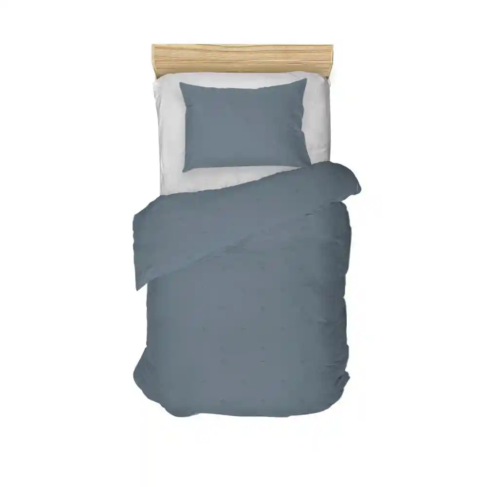 Edredon Finlandek Basic Esencial Sencillo (100 X 190 Cm) Poliéster Skyte Azul