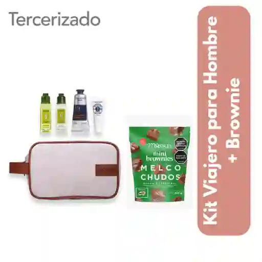 Combo Kit Viajero para Hombre + Mini Brownie