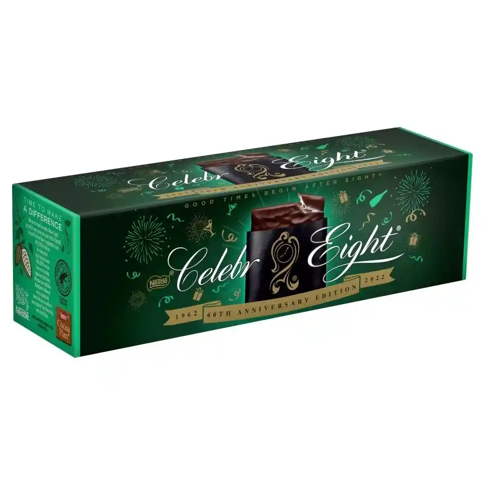 After Eight Chocolate Negro con Crema de Menta