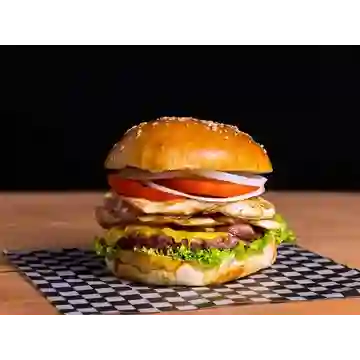 Combo Hamburguesa Mixta