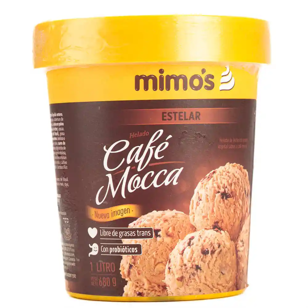 Mimos Helado Cremoso Sabor a Café Mocca