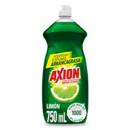 Lavaplatos Liquido Axion Limon 750ml