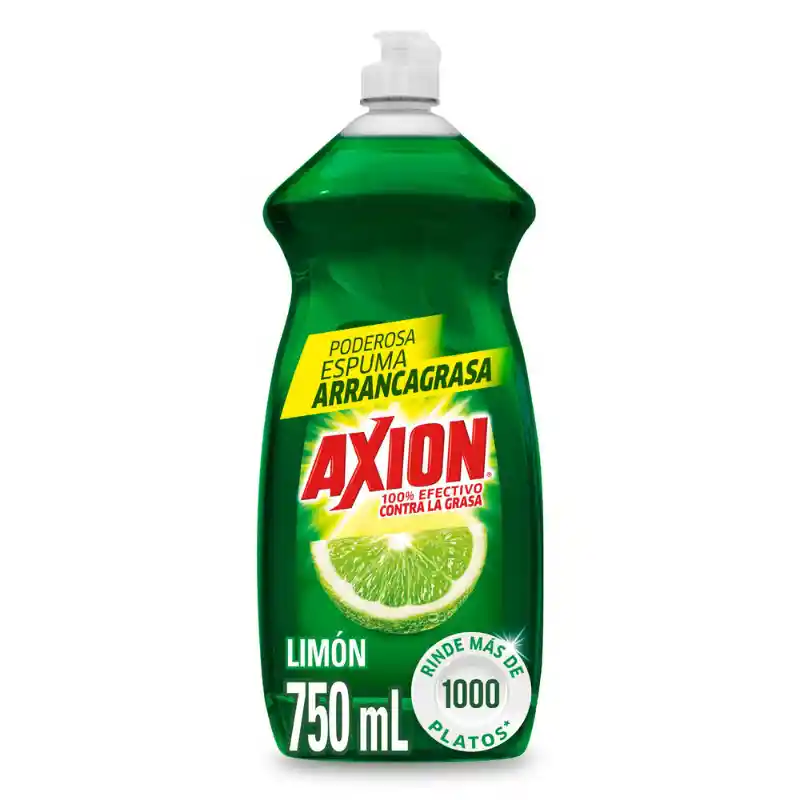 Lavaplatos Liquido Axion Limon 750ml