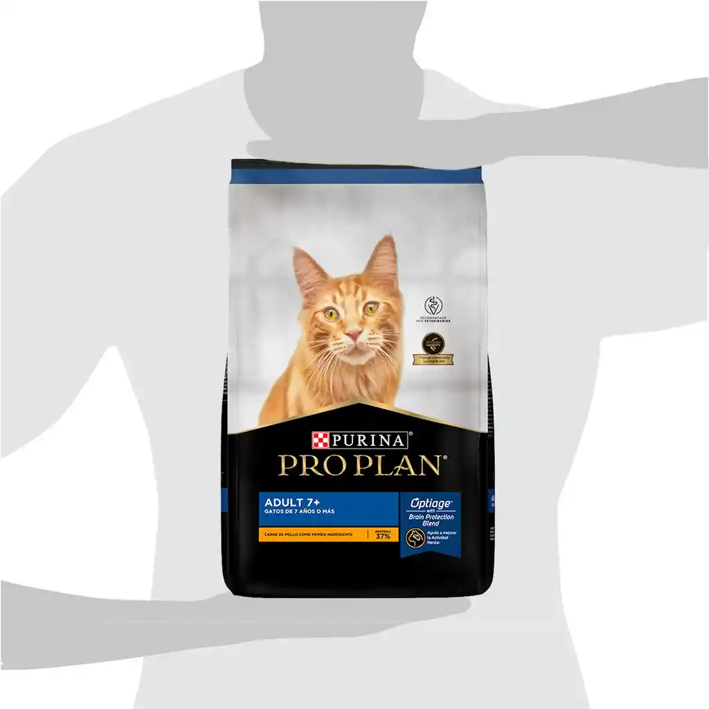 Comida para Gatos Adultos mayores de 7 años Purina Pro Plan x 3 kg