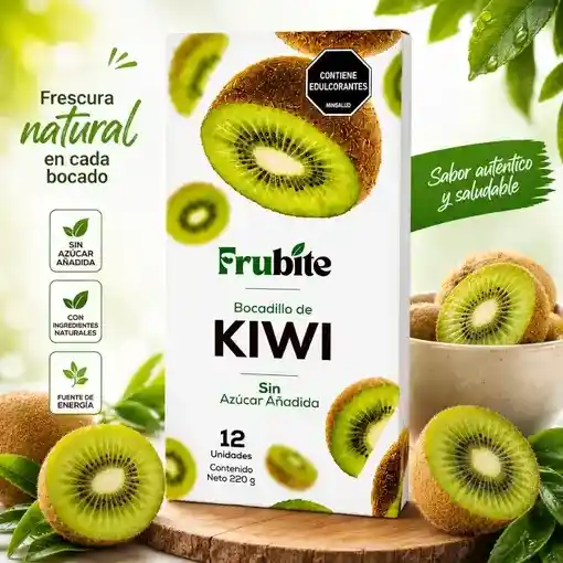 Bocadillo de Kiwi Con Stevia - Frubíte