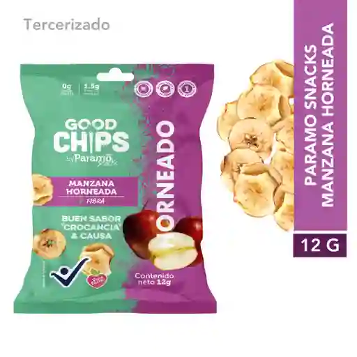 Paramo Snacks Manzana horneada 12gr