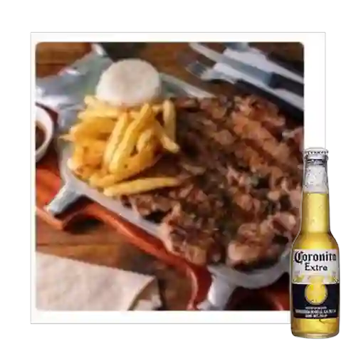 Combo Churrasco Argentino + Coronita Bot. 210ml