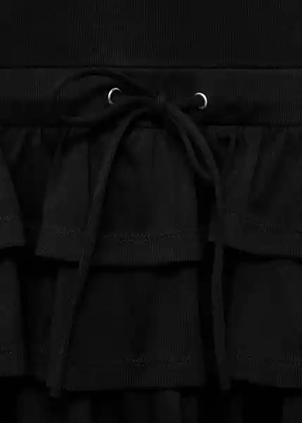 Vestido Giuseppe Negro Talla M Mujer Mango