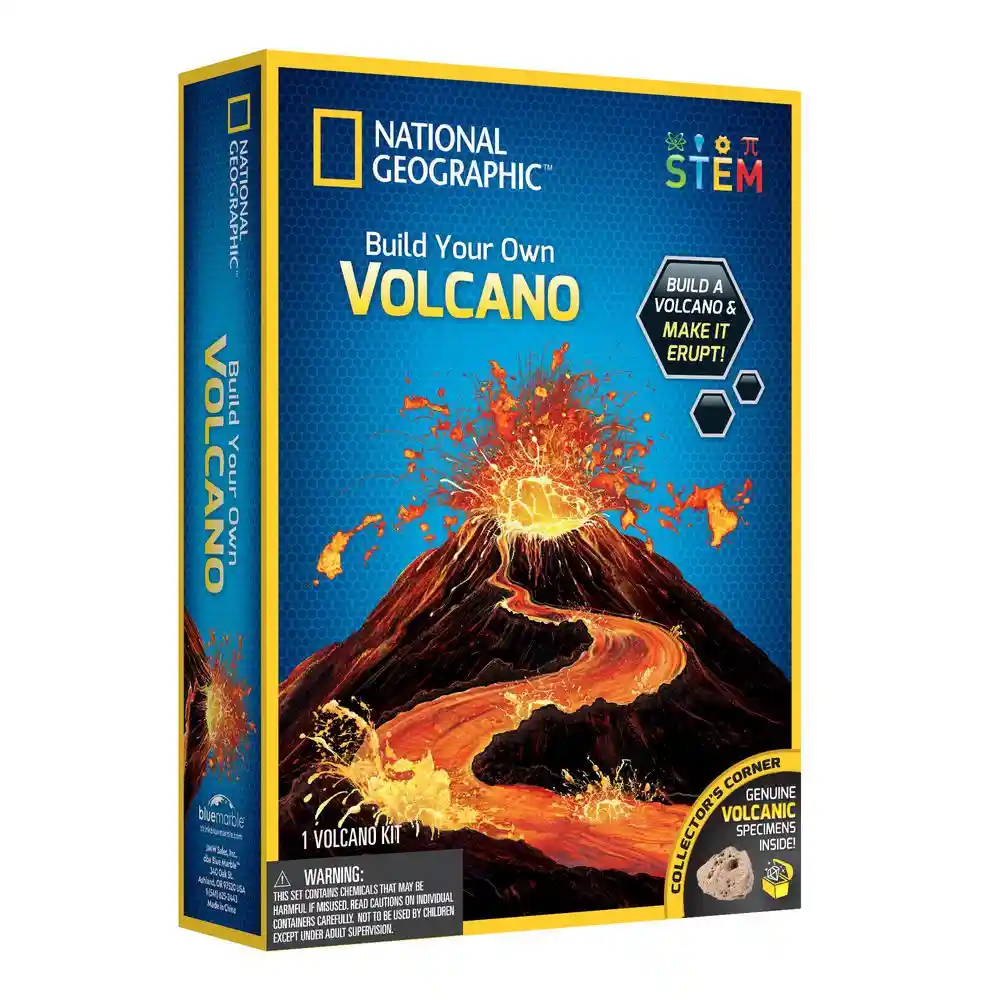 Kit de Ciencia Del Volcán National Geographic National Geographic