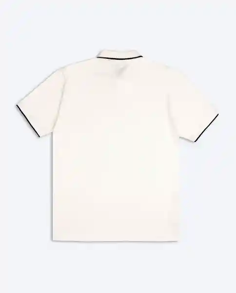 Camiseta Polo Iconica Hombre Crudo Marfil Claro T L 34831 Rifle