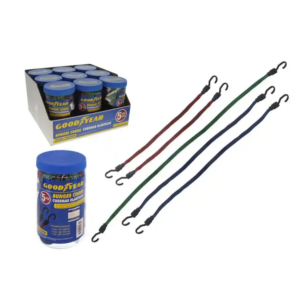 Set de Cuerda Elastica X5 Piezas Goodyear 9912302234