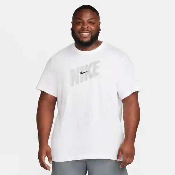 Nike Camiseta M Df Tee Hbr Novelty Para Hombre Blanco Talla XL