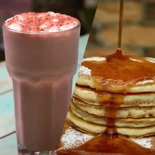 Promo Pancakes + Milo Frío