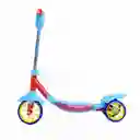 Patineta Infantil Spidey Rojo Con Luces 3ruedas Marvel Zs79972