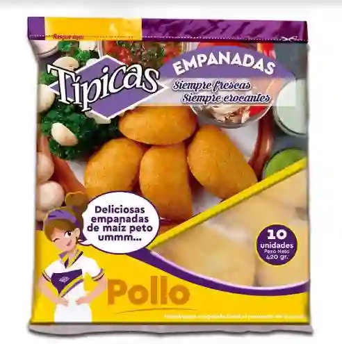 Empanada Mediana de Pollo Congelada
