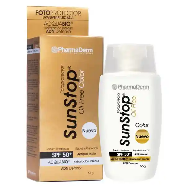 Sunstop Protector Solar Con Color Spf 50 + 55 g