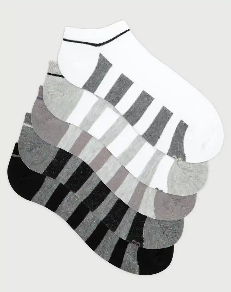 Media Tobillera Masculino Mawe X5 Talla 10-12