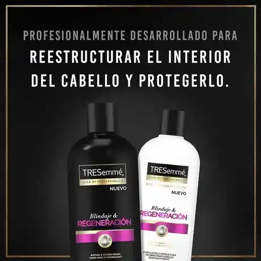 Tresemme Shampoo Blindaje Y Regeneración