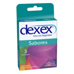 Dexex Preservativo de Sabores