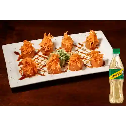 Combo Tornado de Salmón + Schweppes Ginger Ale 400ML