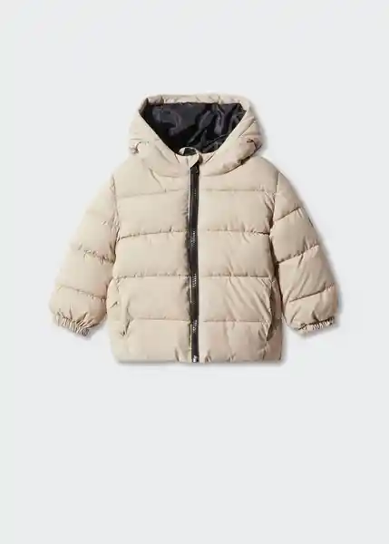 Abrigo Anorak Aldo5 Vainilla Talla 69 Niños Mango