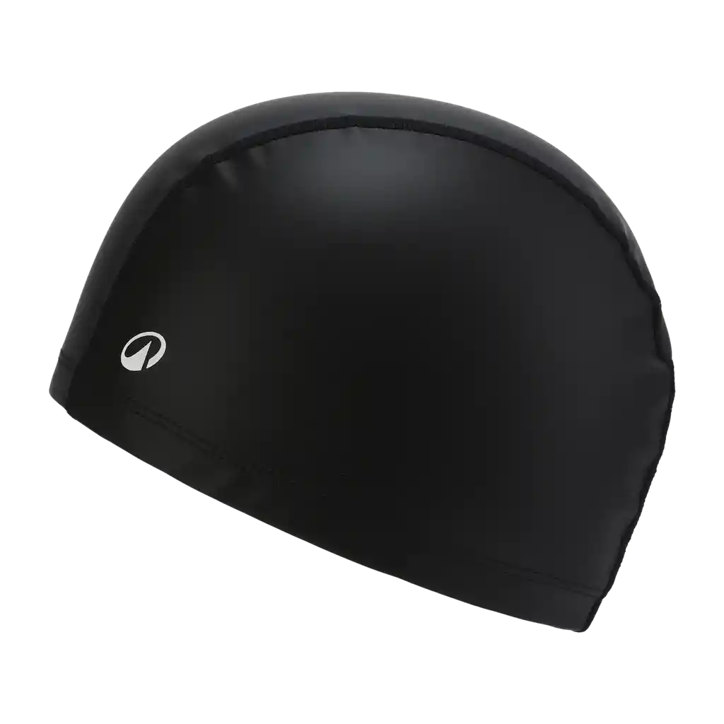 Gorro Natación Negro Tejido Revestido Tallal