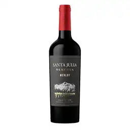 Santa Julia Vino Tinto Merlot Reserva
